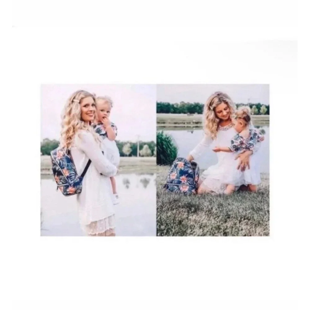 Diaper Backpack with Changing Pad